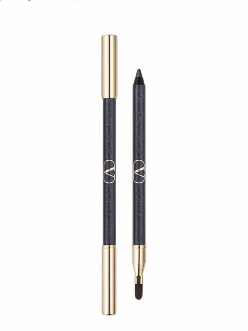 Valentino Colorgraph Dual-Ended Gel Eyeliner and Blending Brush deep blue